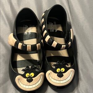 Mini Melissa Black and Cream Kids Slippers